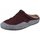Schuhe Jungen Hausschuhe Manitu bordo-grau 320074-41 Rot