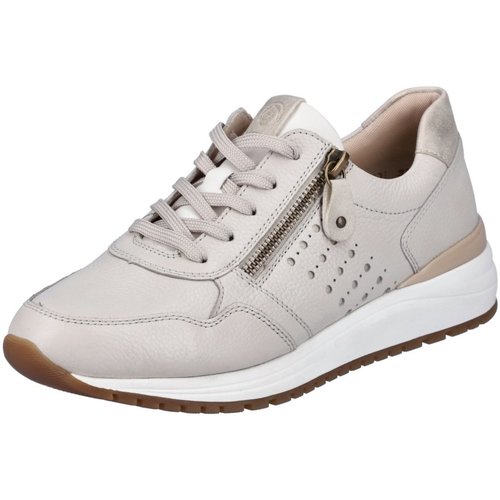 Schuhe Damen Derby-Schuhe & Richelieu Remonte Schnuerschuhe SneakerWeiss R3701-81 Weiss