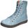 Schuhe Damen Stiefel Andrea Conti Stiefeletten Schnürstiefelette Boots Petrol Neu 03428560-797 Blau