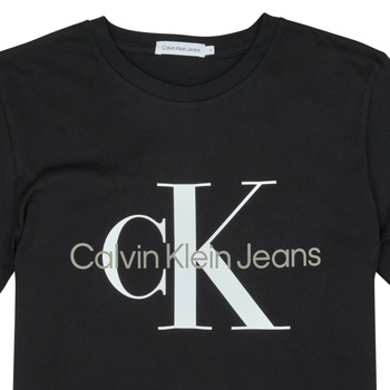Calvin Klein Jeans MONOGRAM LOGO T-SHIRT Schwarz