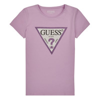Kleidung Mädchen T-Shirts Guess SS T SHIRT Malvenfarben