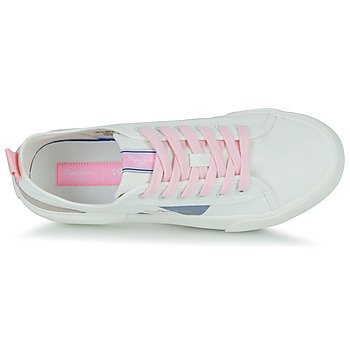Pepe jeans ALLEN FLAG COLOR W Weiss / Rosa