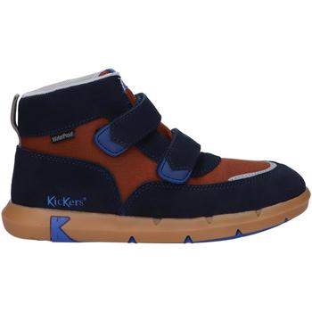 Schuhe Jungen Boots Kickers 878780-10 JUNIBO NYLON 878780-10 JUNIBO NYLON 