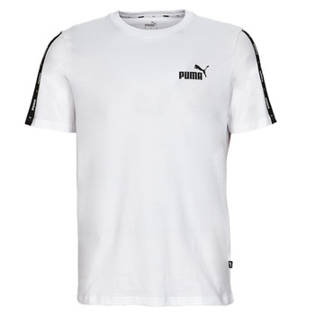 Kleidung Herren T-Shirts Puma ESS+ TAPE Weiss