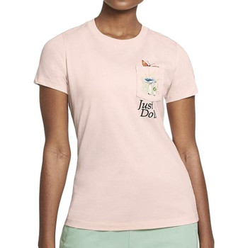 Kleidung Damen T-Shirts Nike DD1462-805 Rosa