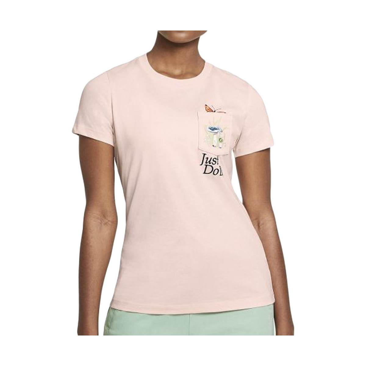 Kleidung Damen T-Shirts & Poloshirts Nike DD1462-805 Rosa