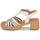Schuhe Damen Sandalen / Sandaletten Gabor 2272351 Weiss / Silbern