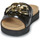 Schuhe Damen Pantoffel Gabor 2374397 Schwarz / Gold