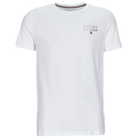 Kleidung Herren T-Shirts Tommy Hilfiger CN SS TEE LOGO Weiss