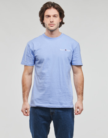 Tommy Jeans TJM CLSC LINEAR CHEST TEE Blau / Himmelsfarbe