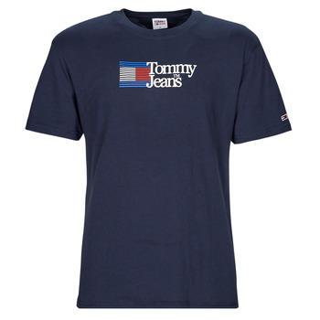 Kleidung Herren T-Shirts Tommy Jeans TJM CLSC RWB CHEST LOGO TEE Marine