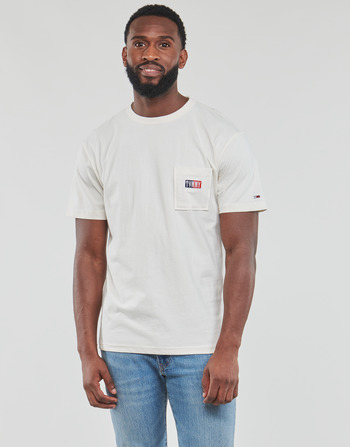 Tommy Jeans TJM CLSC TIMELESS TOMMY TEE Weiss