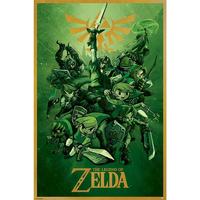 Home Plakate / Posters The Legend Of Zelda TA4106 Multicolor