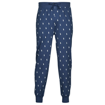 Kleidung Herren Pyjamas/ Nachthemden Polo Ralph Lauren SLEEPWEAR-JOGGER-SLEEP-BOTTOM Blau / Creme