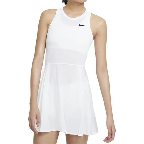 Kleidung Damen Kurze Kleider Nike CV4692-100 Weiss