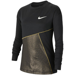 Kleidung Mädchen T-Shirts & Poloshirts Nike CU8446-010 Schwarz