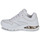 Schuhe Damen Sneaker Low Skechers UNO 2 Weiss / Gold
