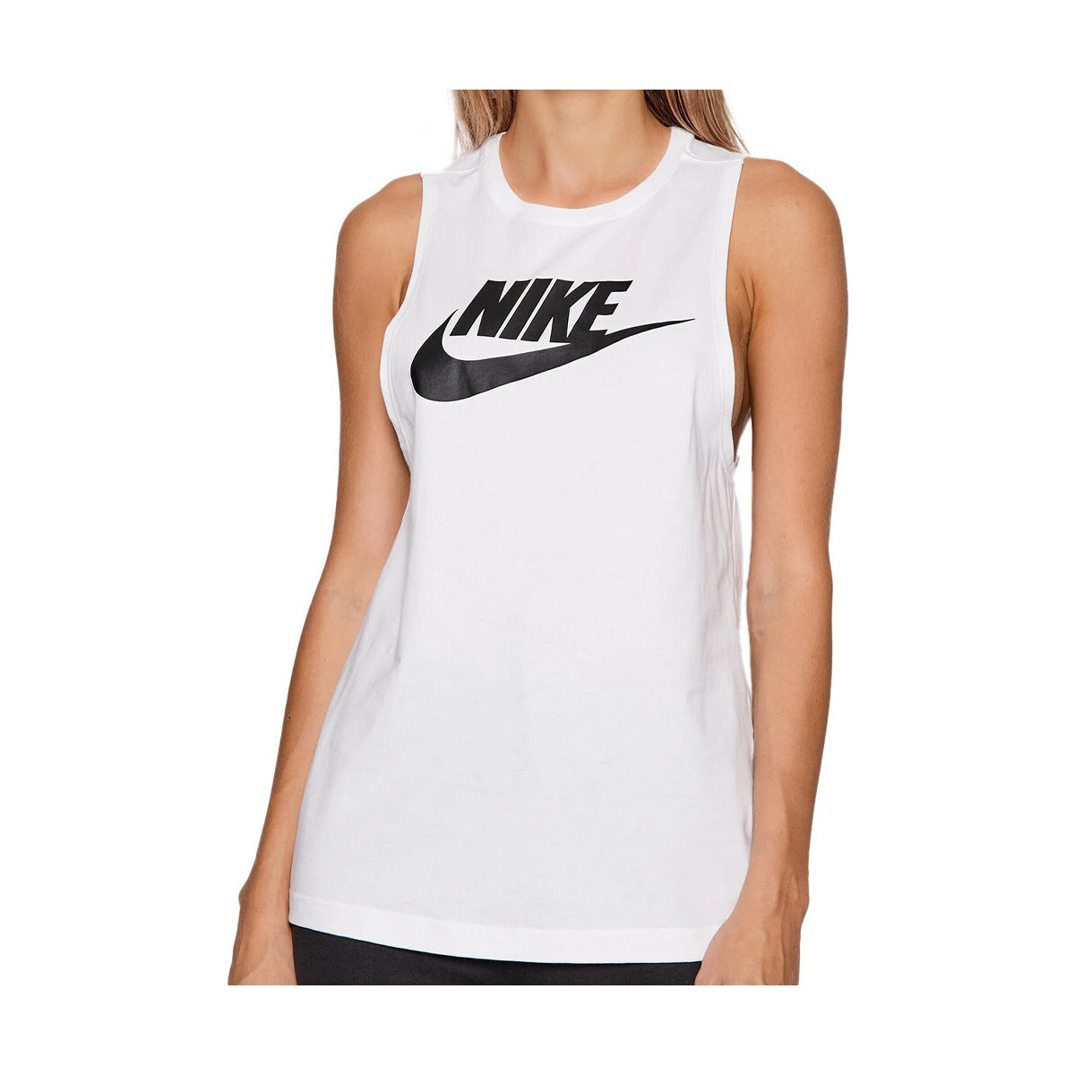 Kleidung Damen Tops Nike CW2206-100 Weiss