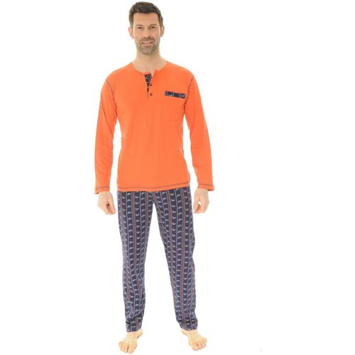 Kleidung Herren Pyjamas/ Nachthemden Christian Cane SHAD Orange