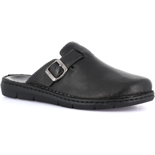 Schuhe Herren Pantoffel Grunland DSG-CI2516 Schwarz