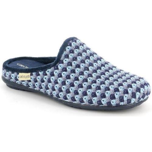 Schuhe Damen Pantoffel Grunland DSG-CI2674 Blau