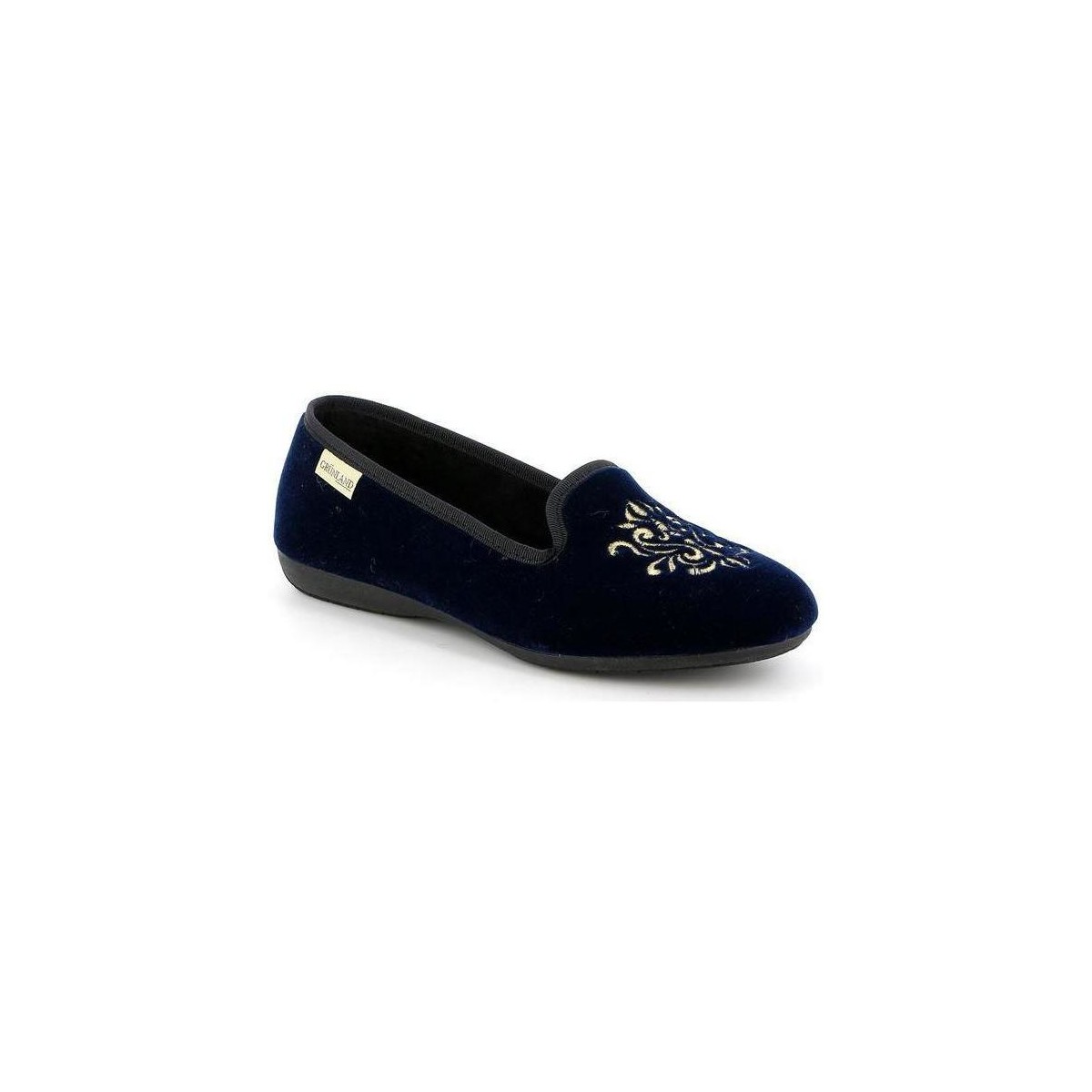 Schuhe Damen Hausschuhe Grunland DSG-PA1221 Blau