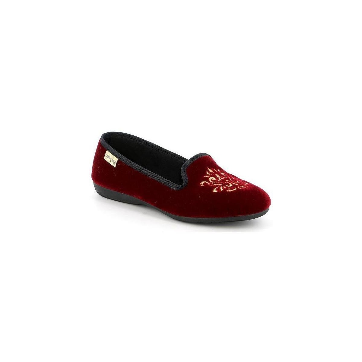 Schuhe Damen Hausschuhe Grunland DSG-PA1221 Violett