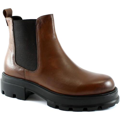 Schuhe Damen Low Boots Franco Fedele FED-I22-D678-SI Braun