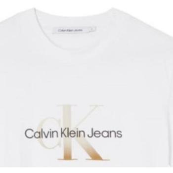 Kleidung Damen T-Shirts Calvin Klein Jeans  Weiss