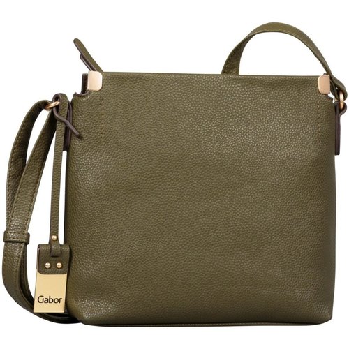 Taschen Damen Handtasche Gabor Mode Accessoires GELA, Cross bag M, oliv 8959 237 Grün