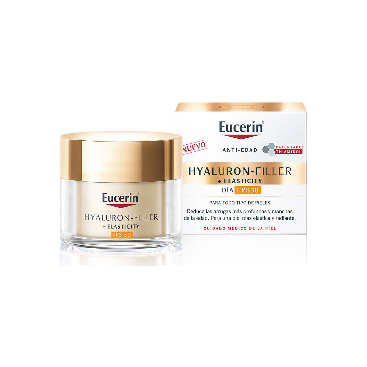 Beauty Anti-Aging & Anti-Falten Produkte Eucerin Hyaluron Filler + Elasticity Día Spf30 50 Ml 