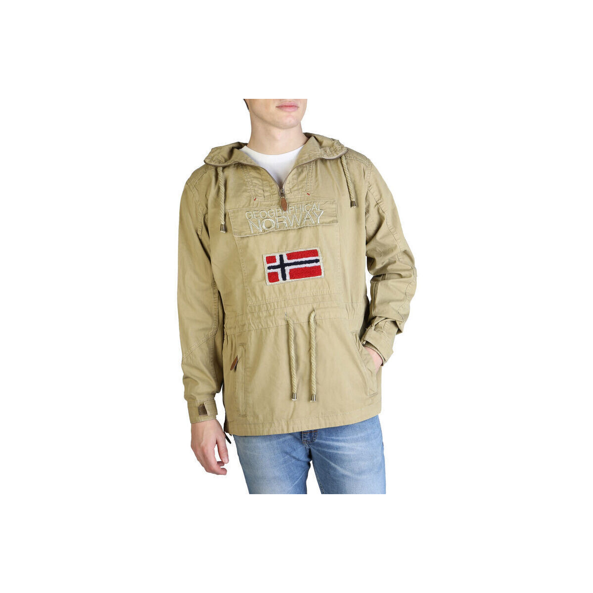 Kleidung Herren Trainingsjacken Geographical Norway - Chomer_man Braun
