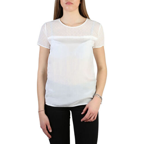 Kleidung Damen T-Shirts Armani jeans - 3y5h45_5nzsz Weiss