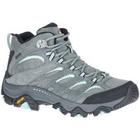 Schuhe Damen Wanderschuhe Merrell Moab 3 Mid Gtx Grau, Blau
