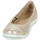 Schuhe Damen Ballerinas Caprice 22151 Gold
