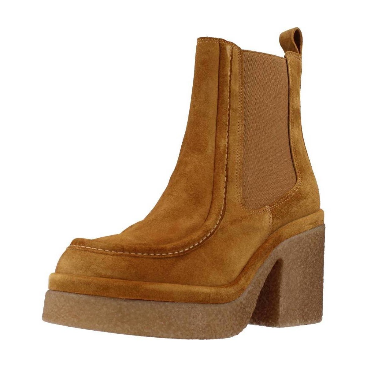 Schuhe Damen Low Boots Pon´s Quintana ESTHER Braun