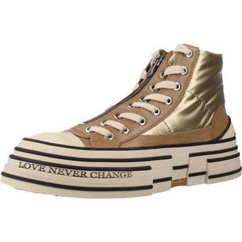 Schuhe Damen Sneaker Rebecca White VW02L 3AV2 Gold