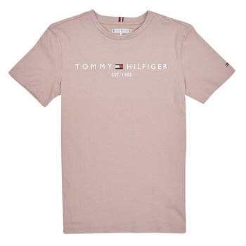 Kleidung Kinder T-Shirts Tommy Hilfiger U ESSENTIAL Beige