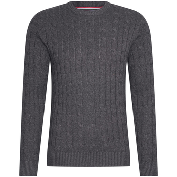 Kleidung Herren Sweatshirts Cappuccino Italia Cable Pullover Antraciet Grau