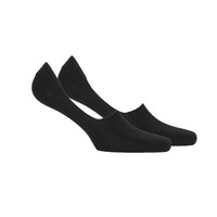 Accessoires Herren Söckchen DIM PROTEGE-PIEDS COTON PACK X2 Schwarz