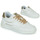 Schuhe Damen Sneaker Low Geox D JAYSEN Weiss / Gold