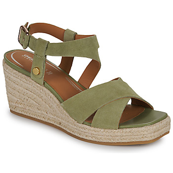 Schuhe Damen Sandalen / Sandaletten Geox D PANAREA Grün
