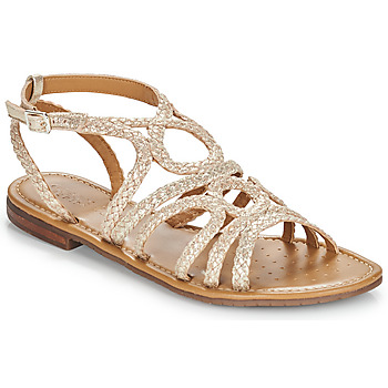 Schuhe Damen Sandalen / Sandaletten Geox D SOZY S Gold