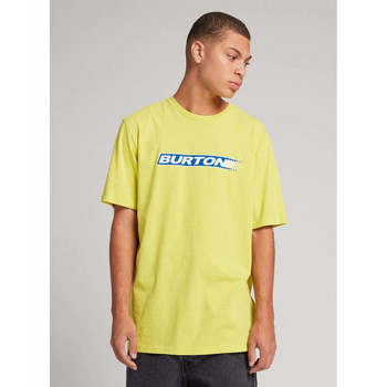 Kleidung Herren T-Shirts Burton Irving Ss Limeade Gelb