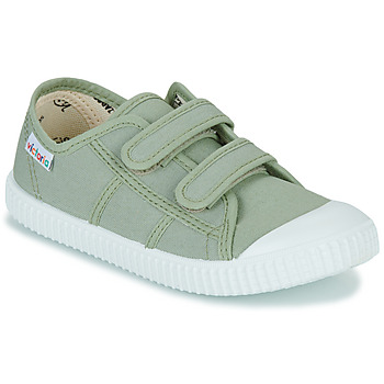 Schuhe Kinder Sneaker Low Victoria BASKET TIRAS LONA Grün