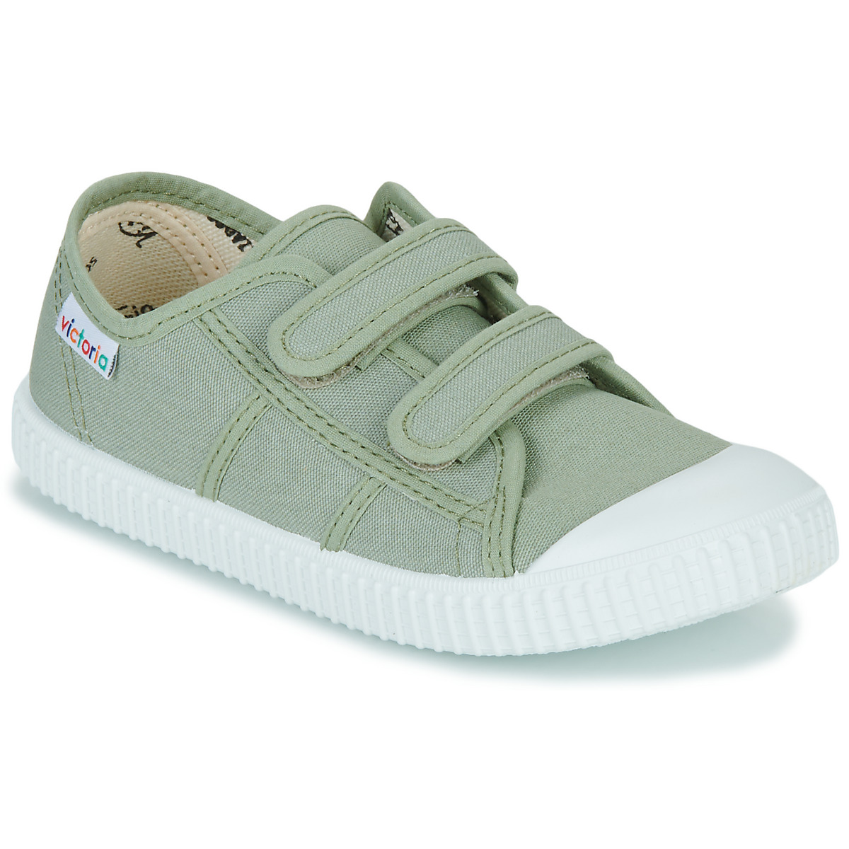 Schuhe Kinder Sneaker Low Victoria BASKET TIRAS LONA Grün