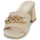 Schuhe Damen Pantoffel Tosca Blu MIMOSA Beige / Gold
