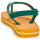 Schuhe Kinder Zehensandalen Havaianas BABY BRASIL LOGO Gelb / Grün