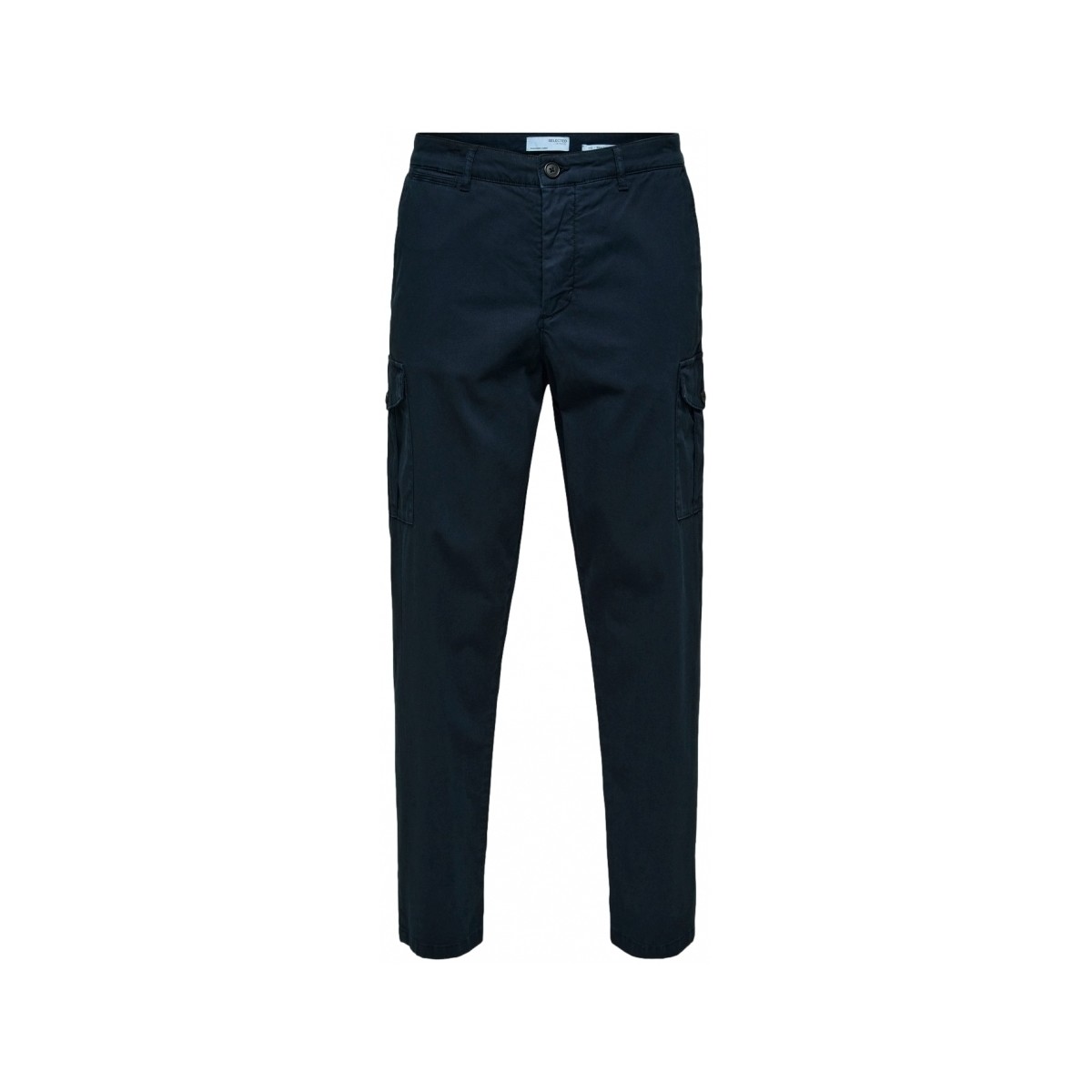 Kleidung Herren Hosen Selected Slim Tapered Wick 172 Cargo Pants - Dark Sapphire Blau