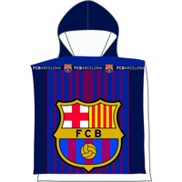 Home Kinder Handtuch und Waschlappen Fc Barcelona FCB199 PO Blau